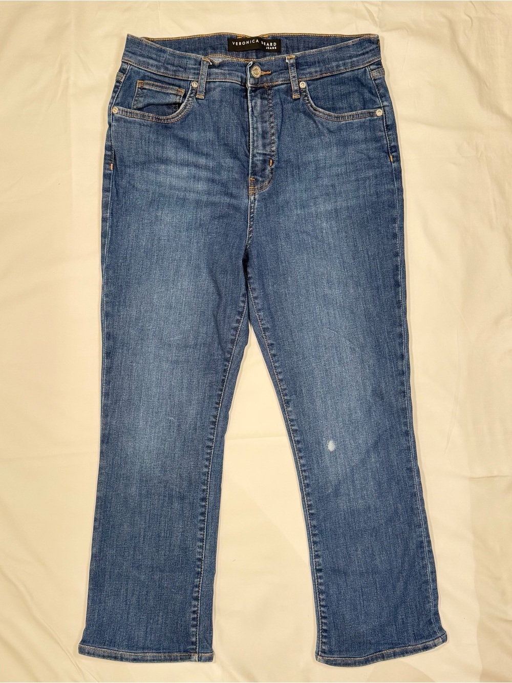Veronica Beard Carly kick flair high rise jeans size 30/10